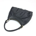 GUCCI MONOGRAM ABBEY LEATHER SHOULDER BAG