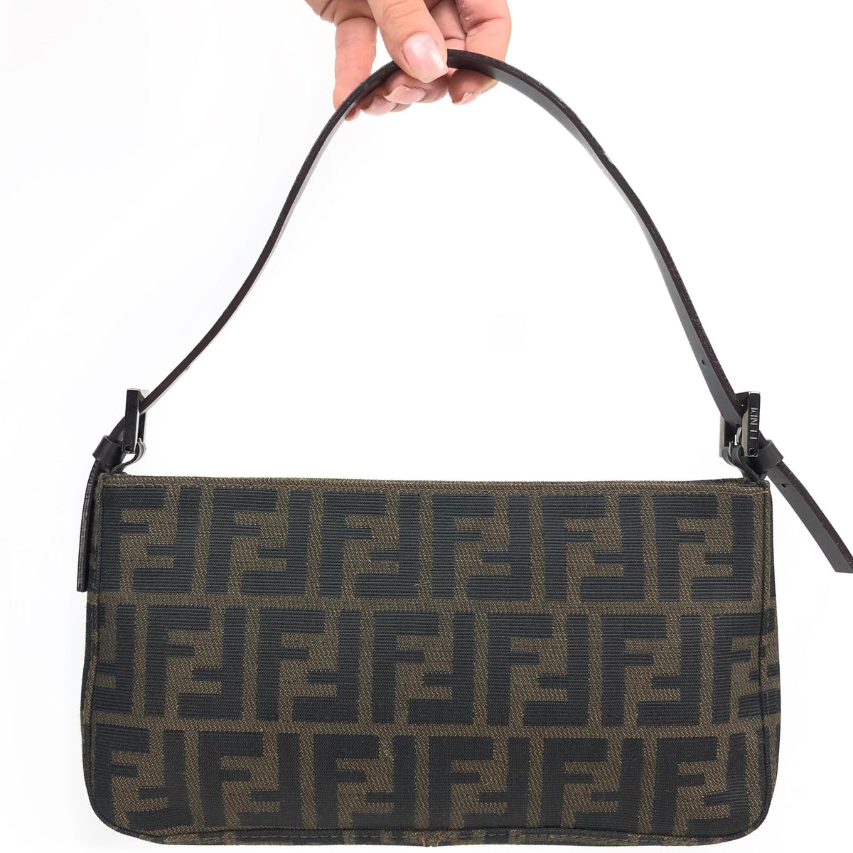 FENDI ZUCCA SHOULDER BAG