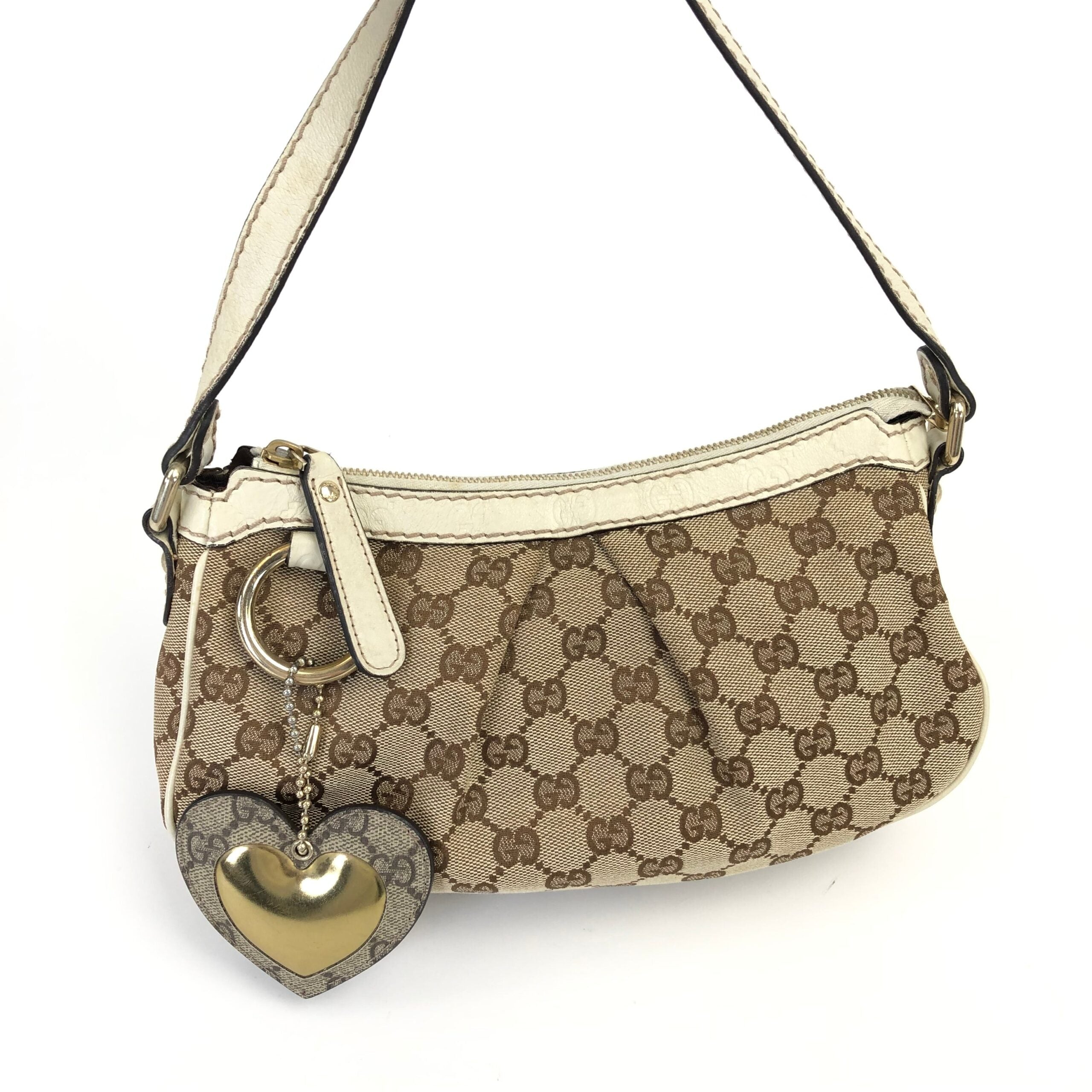GUCCI MONOGRAM SHOULDER BAG