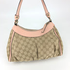 GUCCI ABBEY MONOGRAM SHOULDER BAG