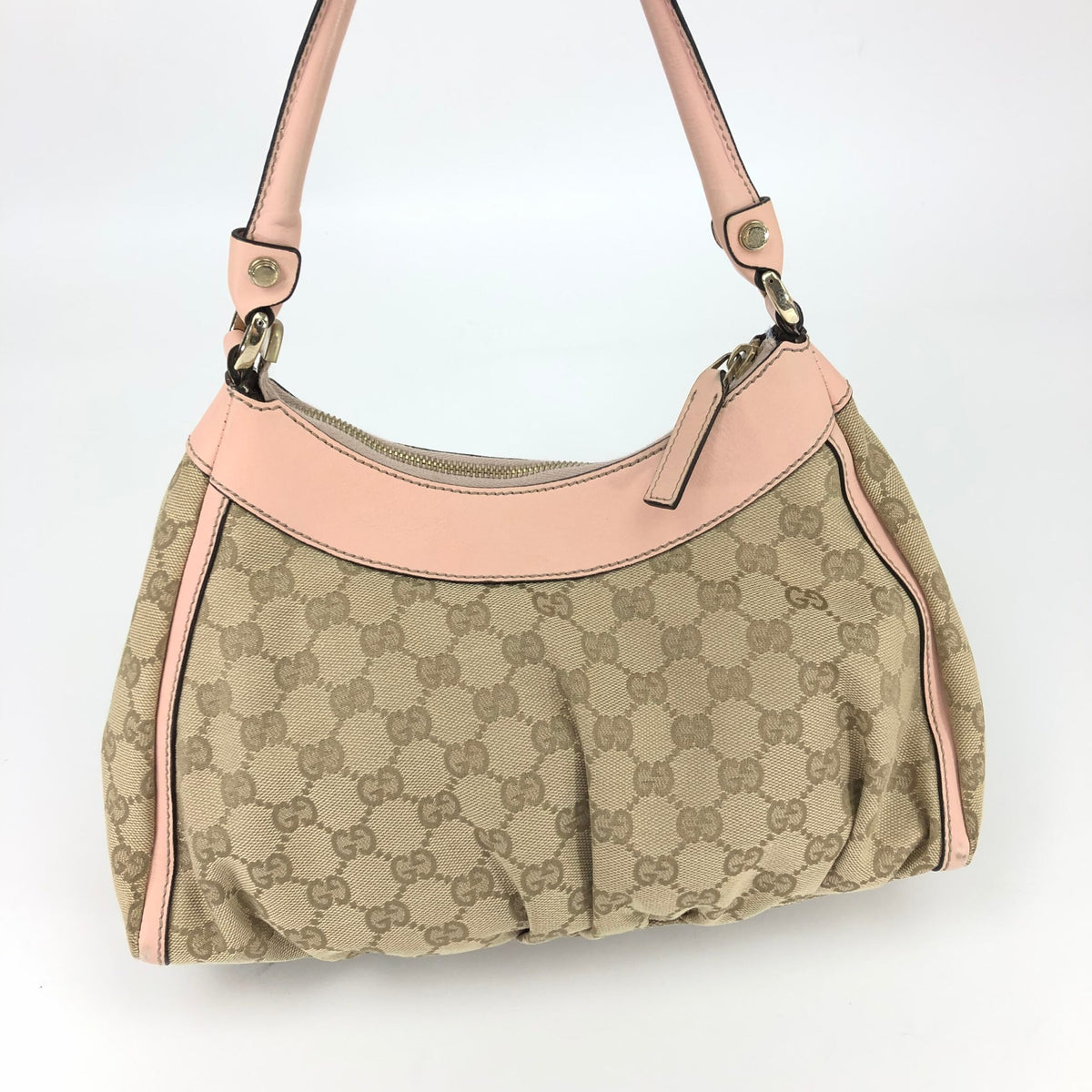 GUCCI ABBEY MONOGRAM SHOULDER BAG