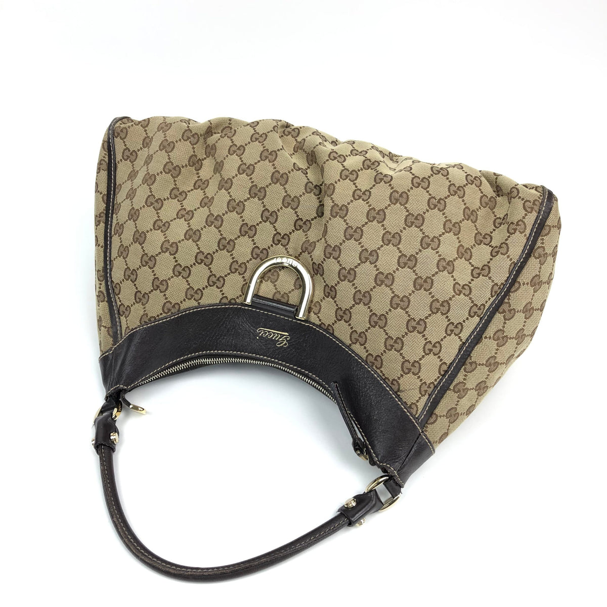 GUCCI MONOGRAM ABBEY SHOULDER BAG