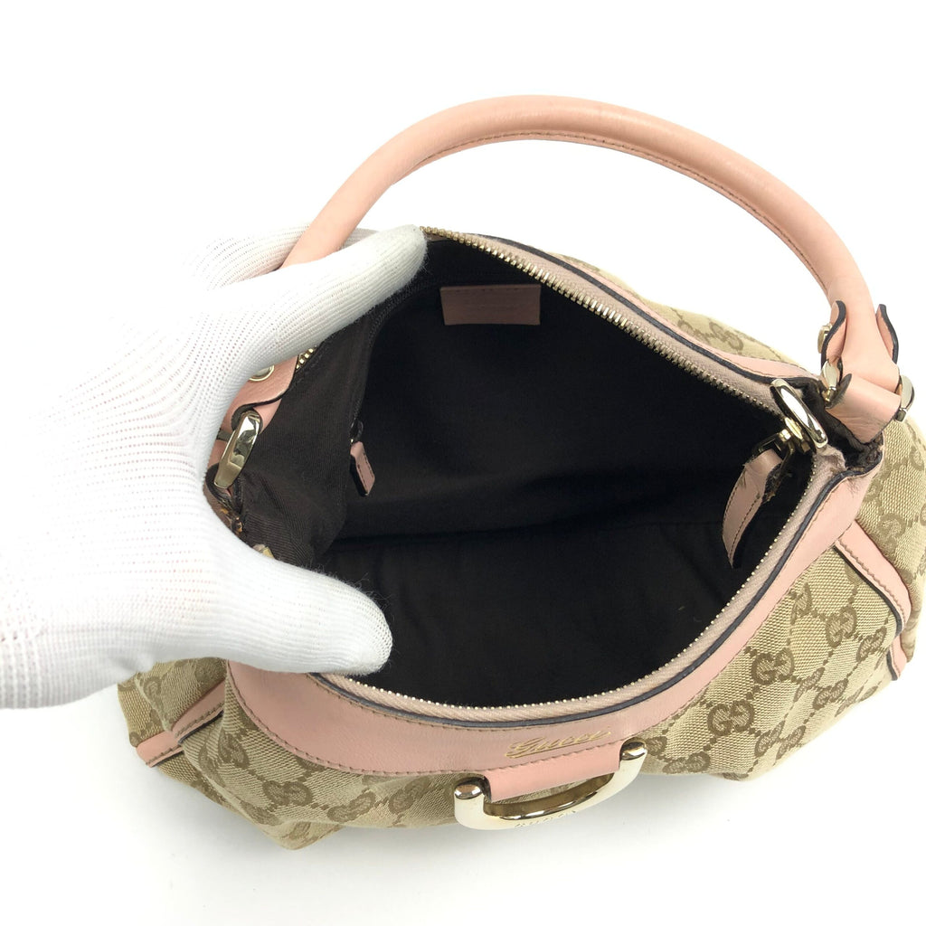 GUCCI ABBEY MONOGRAM SHOULDER BAG