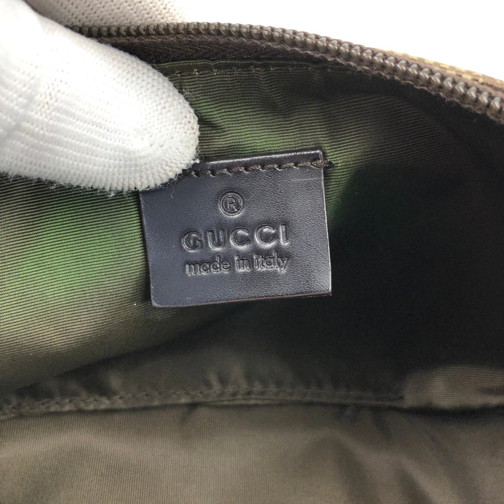 GUCCI MONOGRAM SHOULDER BAG