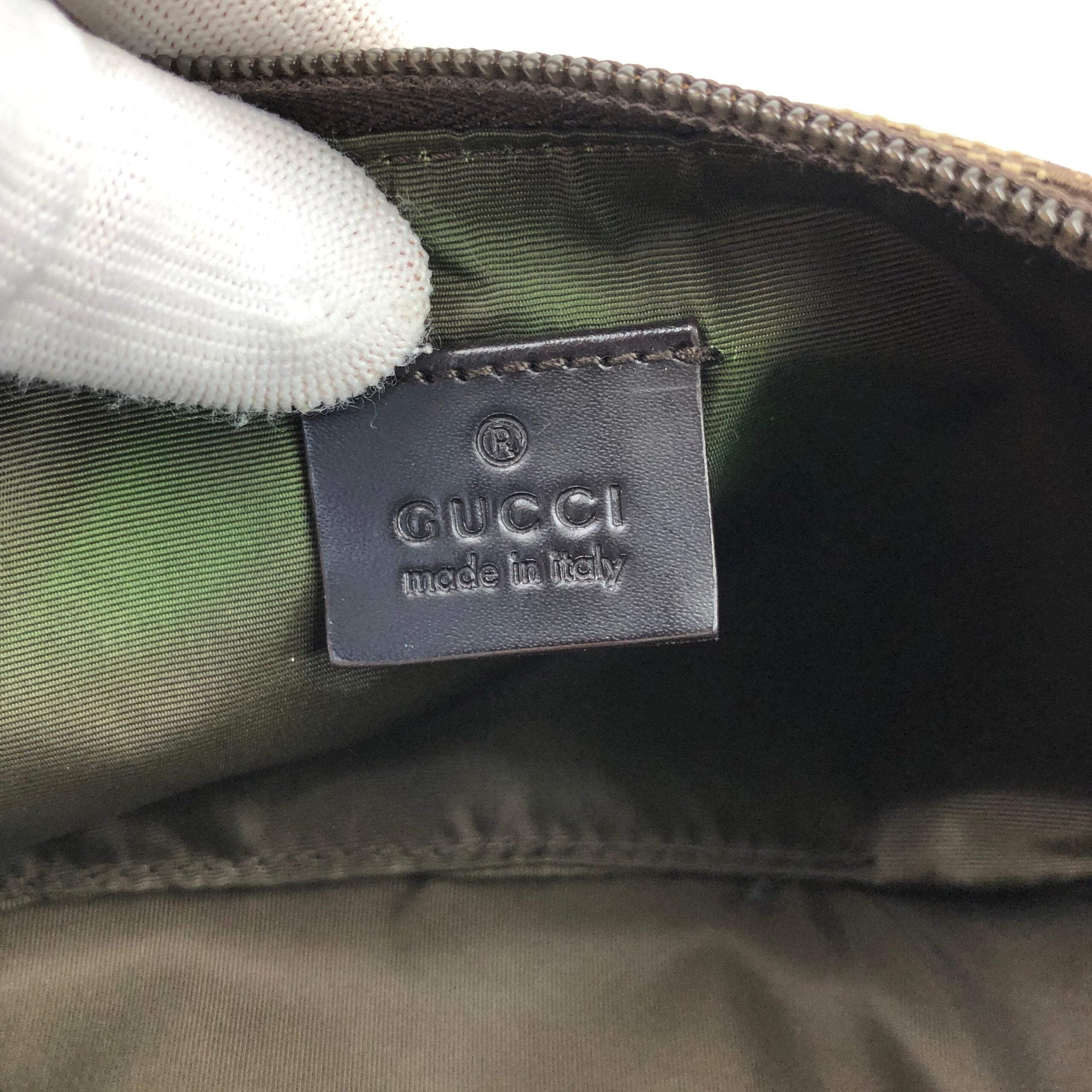 GUCCI MONOGRAM SHOULDER BAG