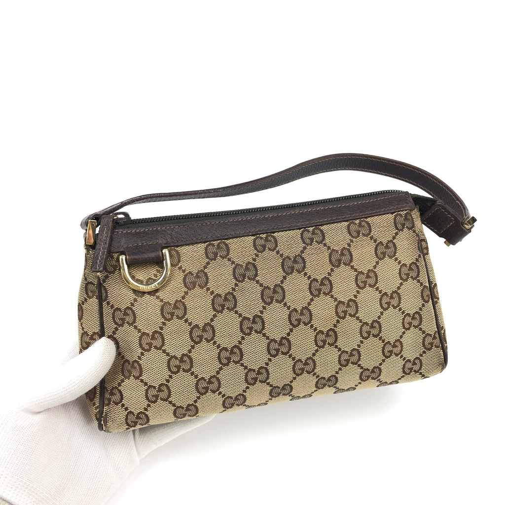 GUCCI MONOGRAM SHOULDER BAG