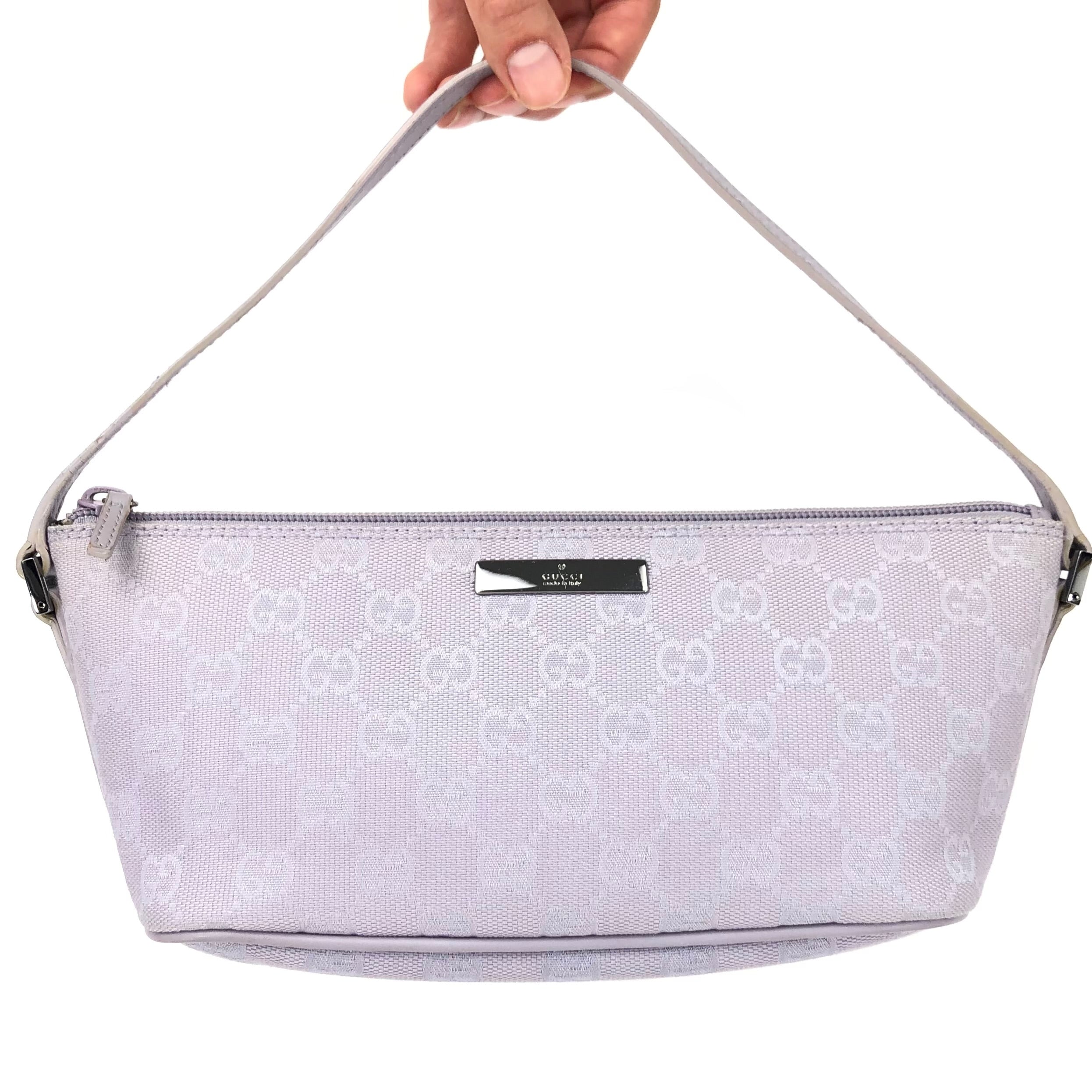 GUCCI MONOGRAM SHOULDER BAG