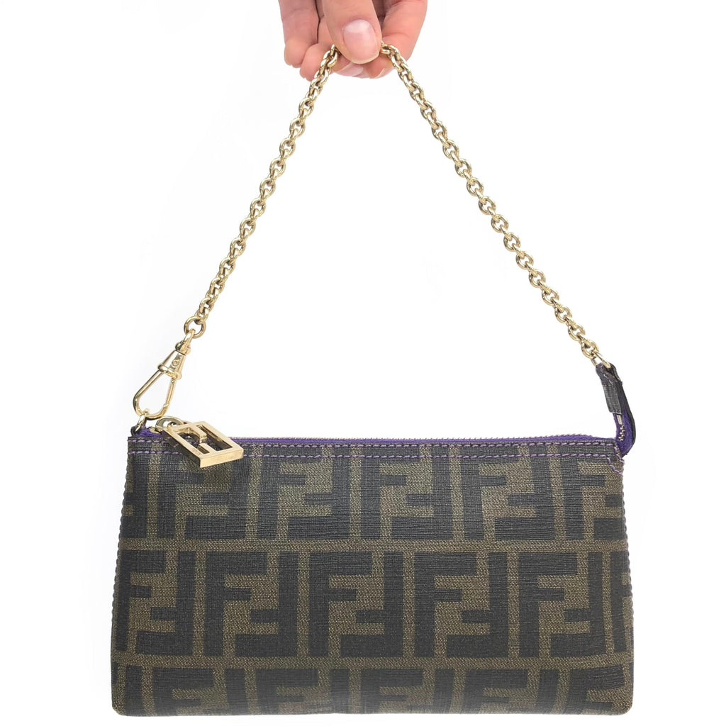 FENDI ZUCCA SHOULDER BAG