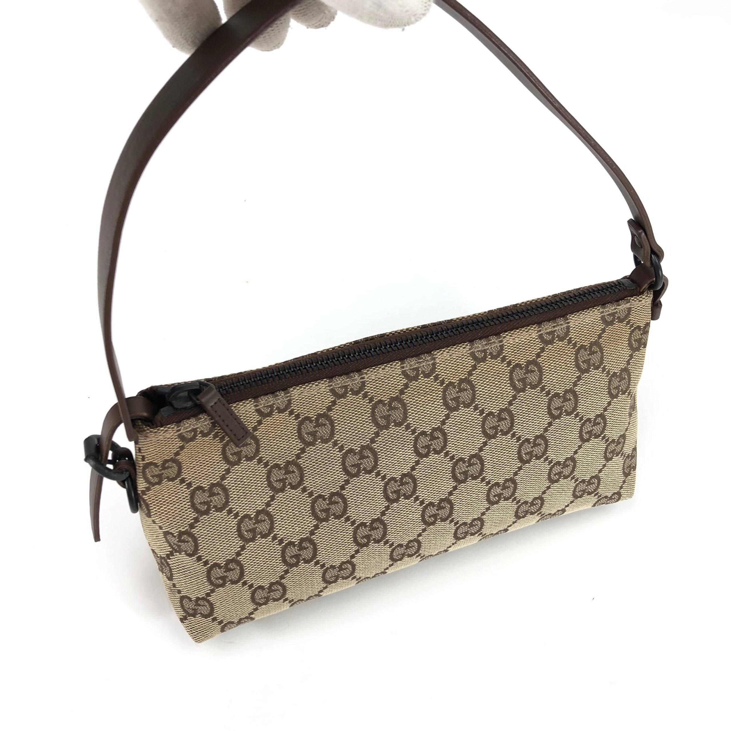 GUCCI MONOGRAM SHOULDER BAG