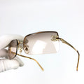 CHANEL RIMLESS SUNGLASSES