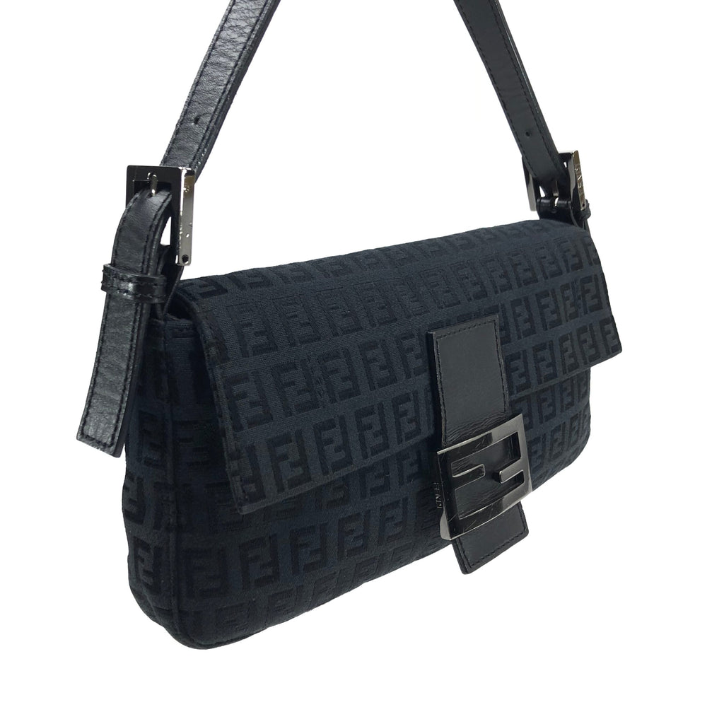 FENDI MONOGRAM BAGUETTE SHOULDER BAG