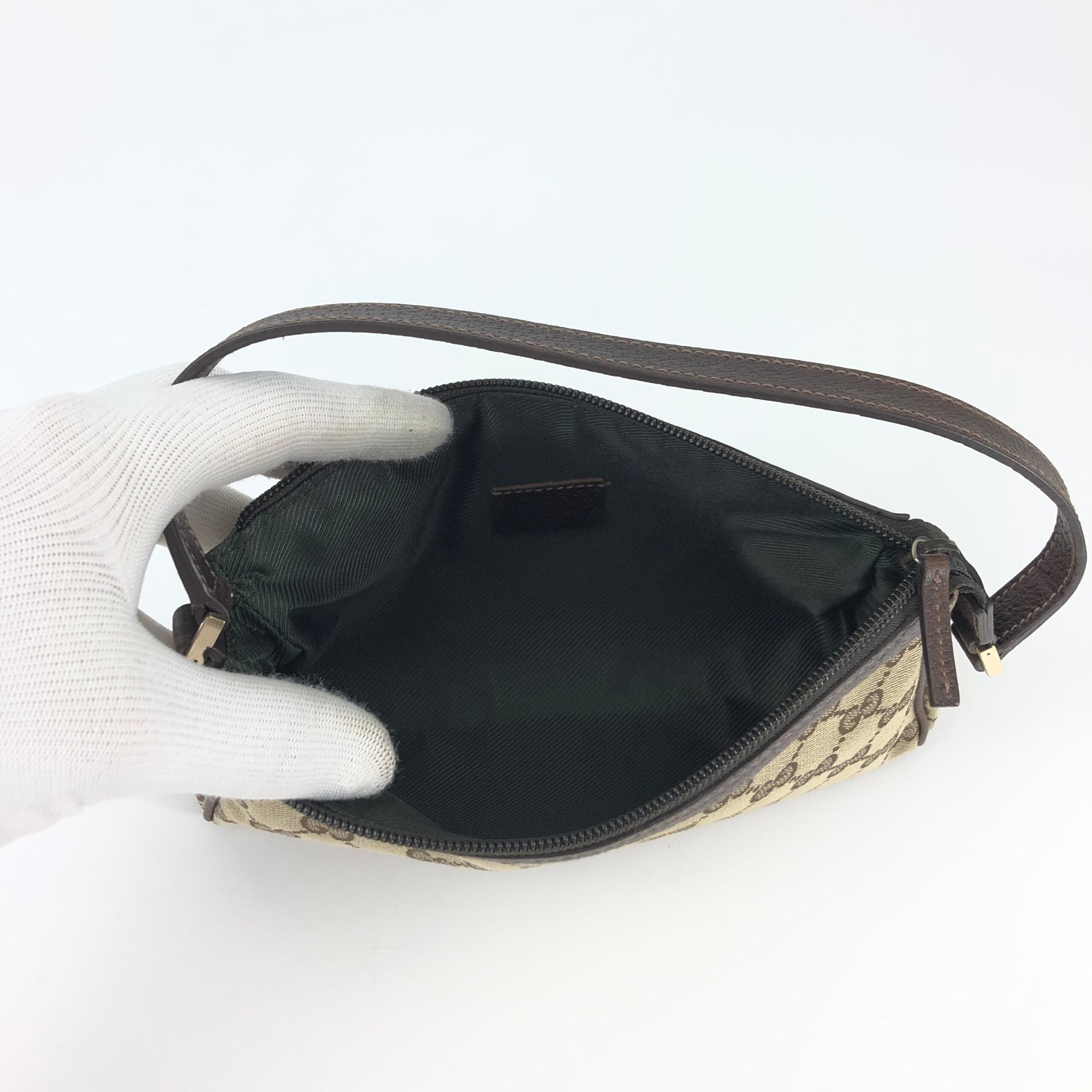 GUCCI MONOGRAM SHOULDER BAG