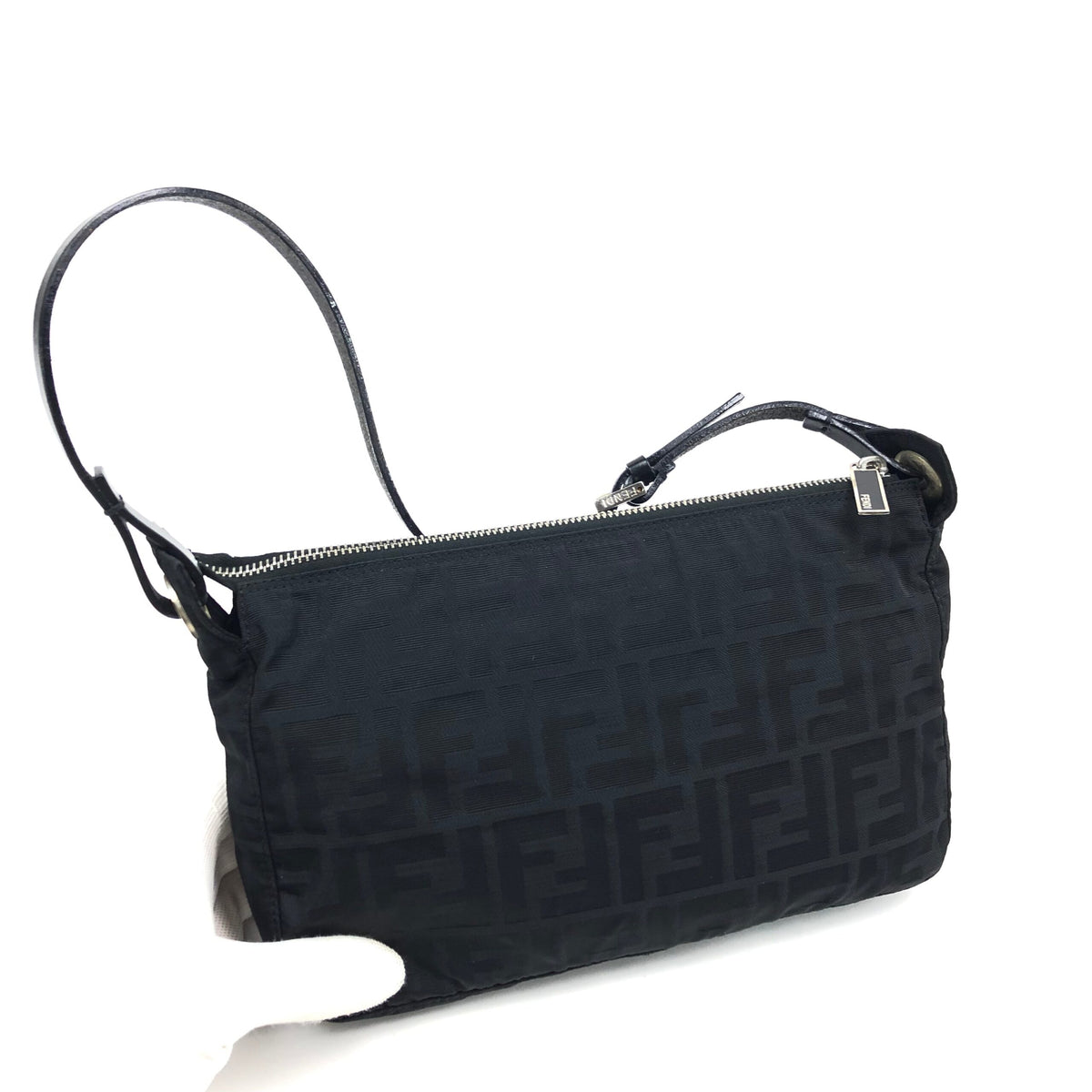FENDI ZUCCA SHOULDER BAG