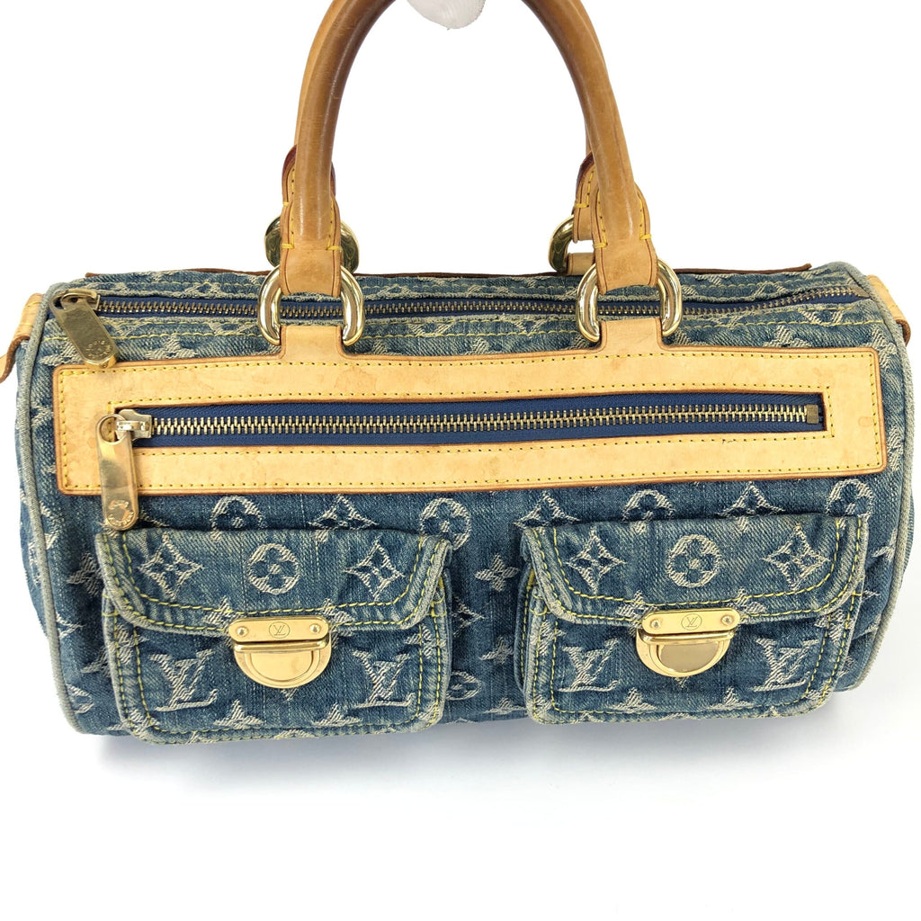 LOUIS VUITTON NEO SPEEDY DENIM BAG