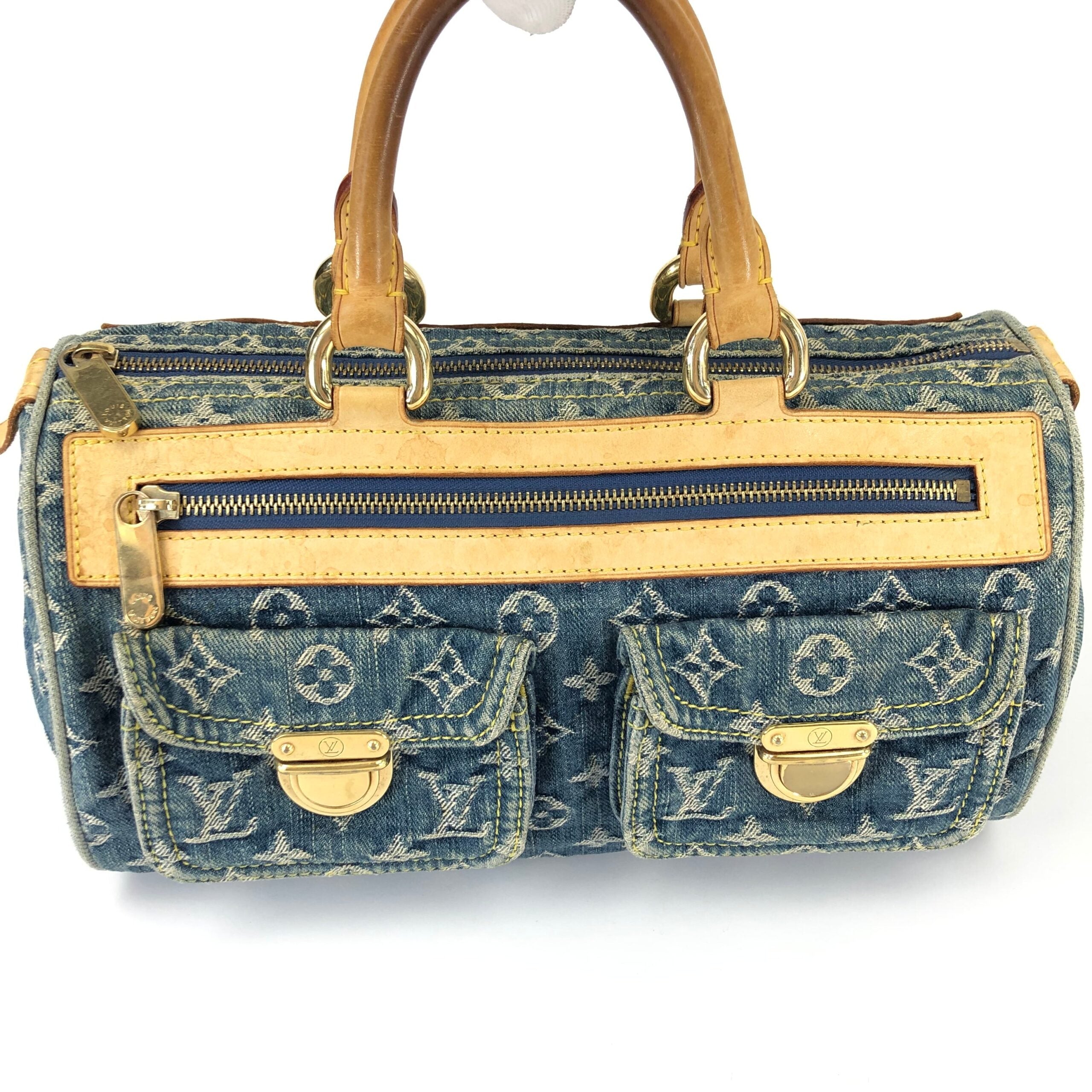 LOUIS VUITTON NEO SPEEDY DENIM BAG