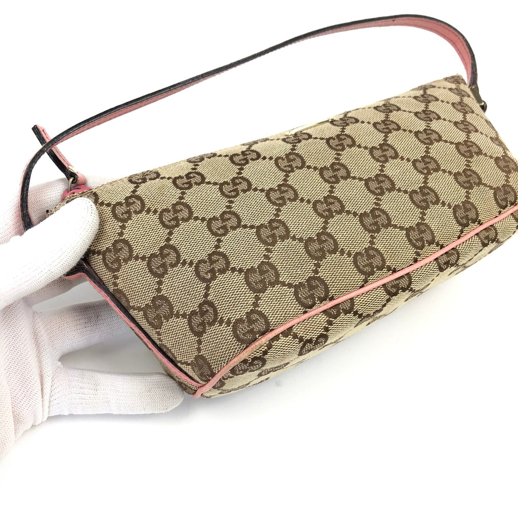 GUCCI MONOGRAM SHOULDER BAG