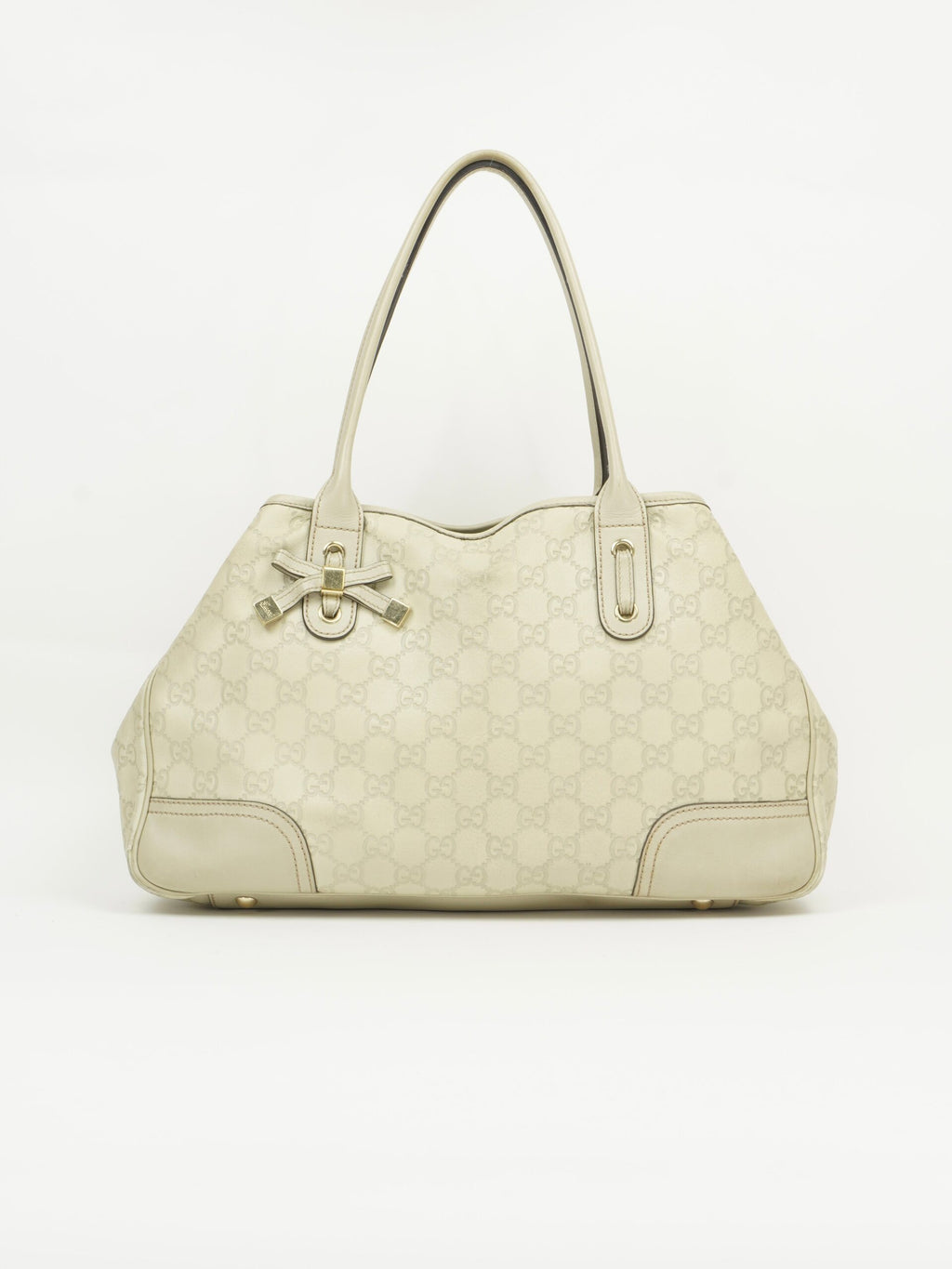 GUCCI MONOGRAM LEATHER BAG