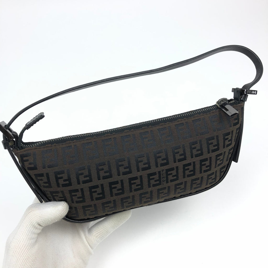 FENDI ZUCCA SHOULDER BAG
