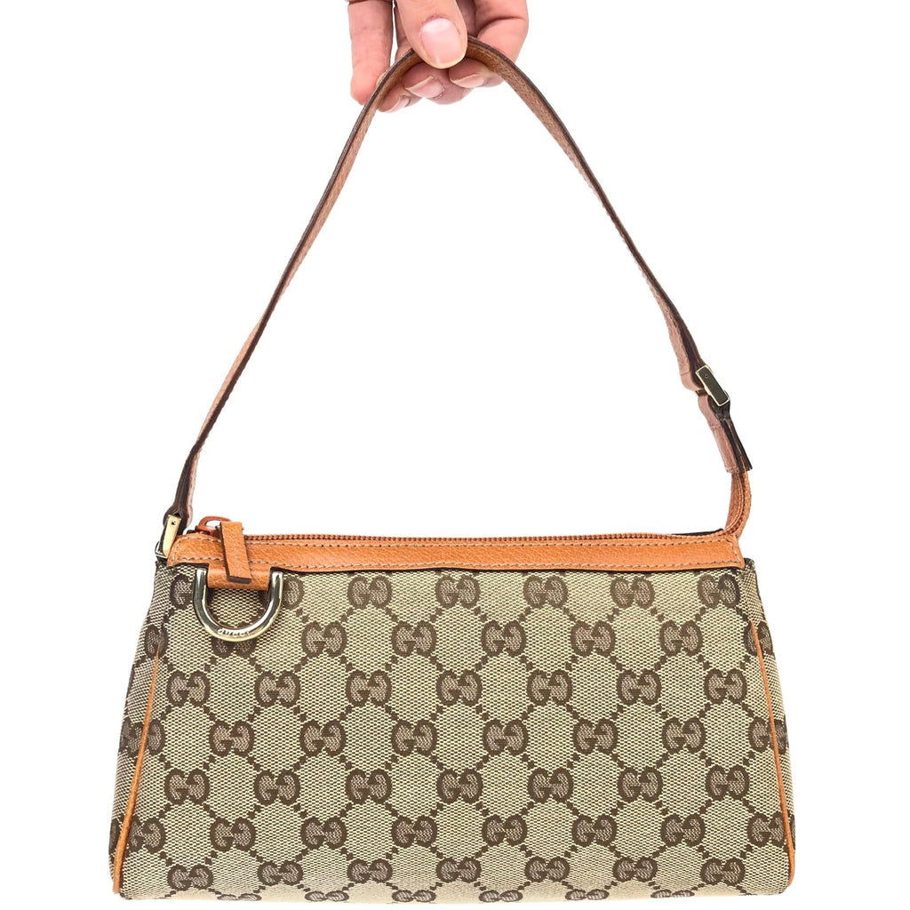 GUCCI MONOGRAM SHOULDER BAG