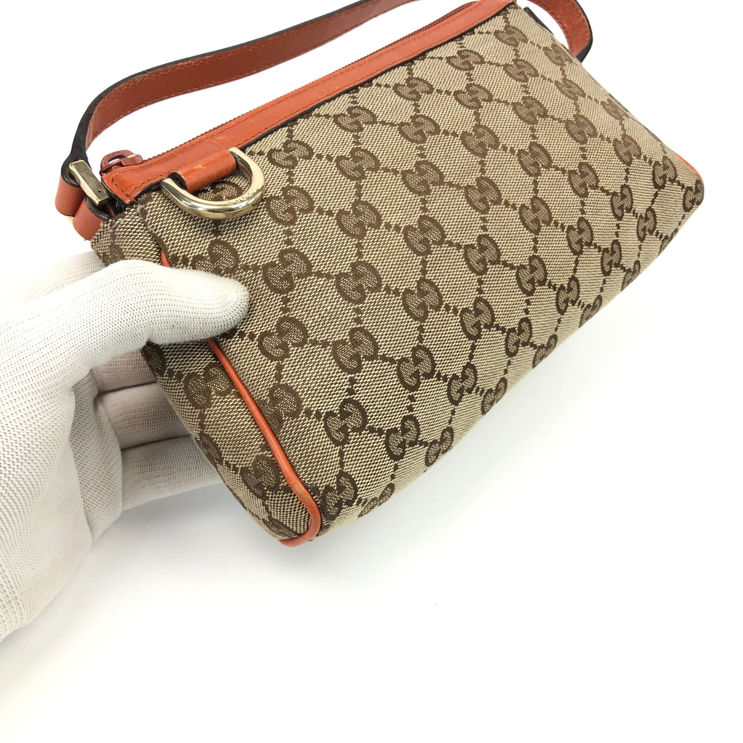 GUCCI MONOGRAM SHOULDER BAG