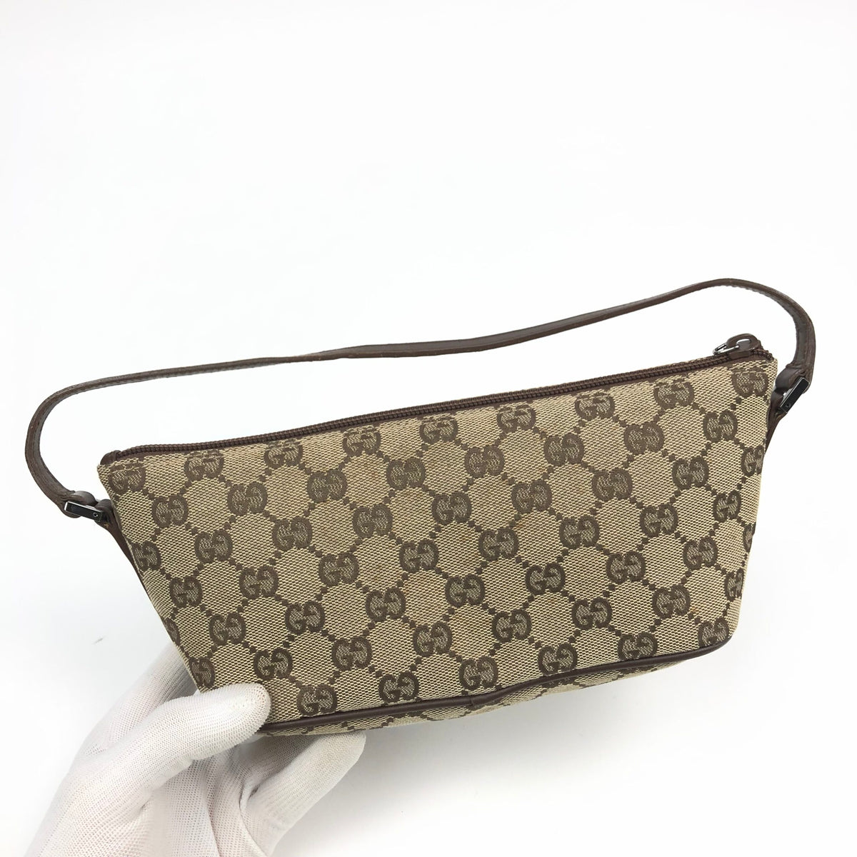 GUCCI MONOGRAM SHOULDER BAG