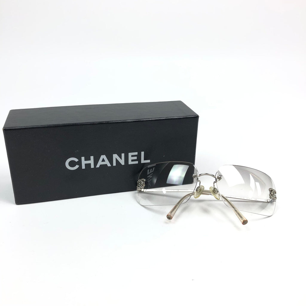 CHANEL RIMLESS SUNGLASSES