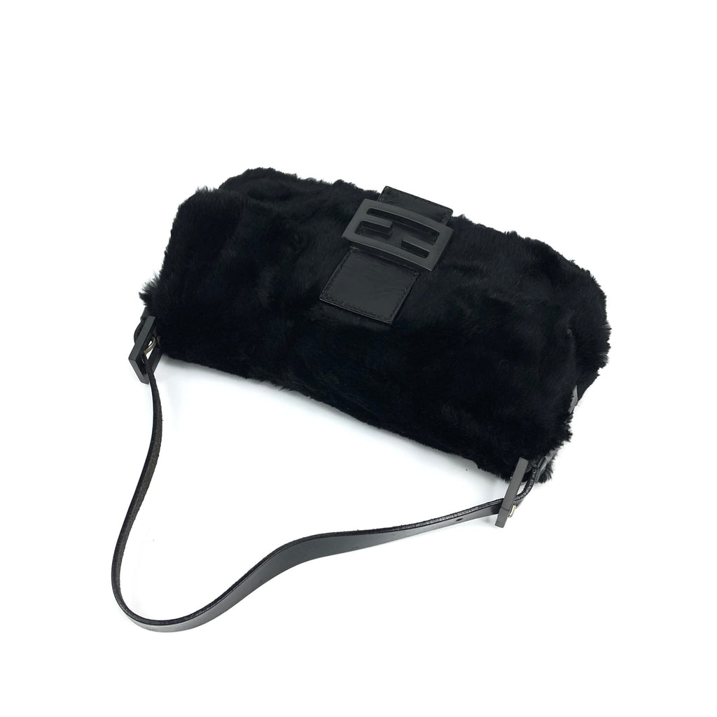FENDI MINK FUR BAGUETTE BAG