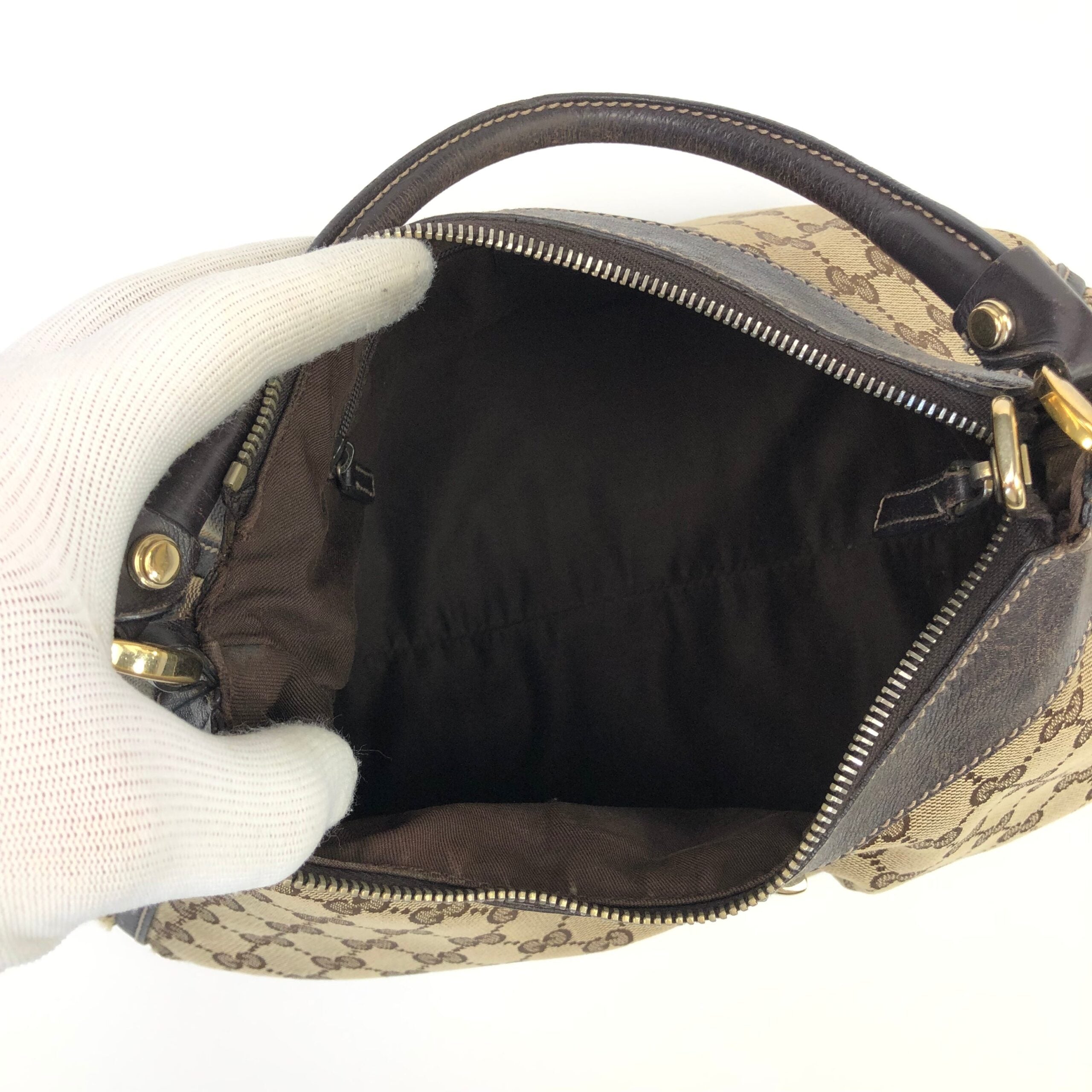 GUCCI MONOGRAM ABBEY SHOULDER BAG