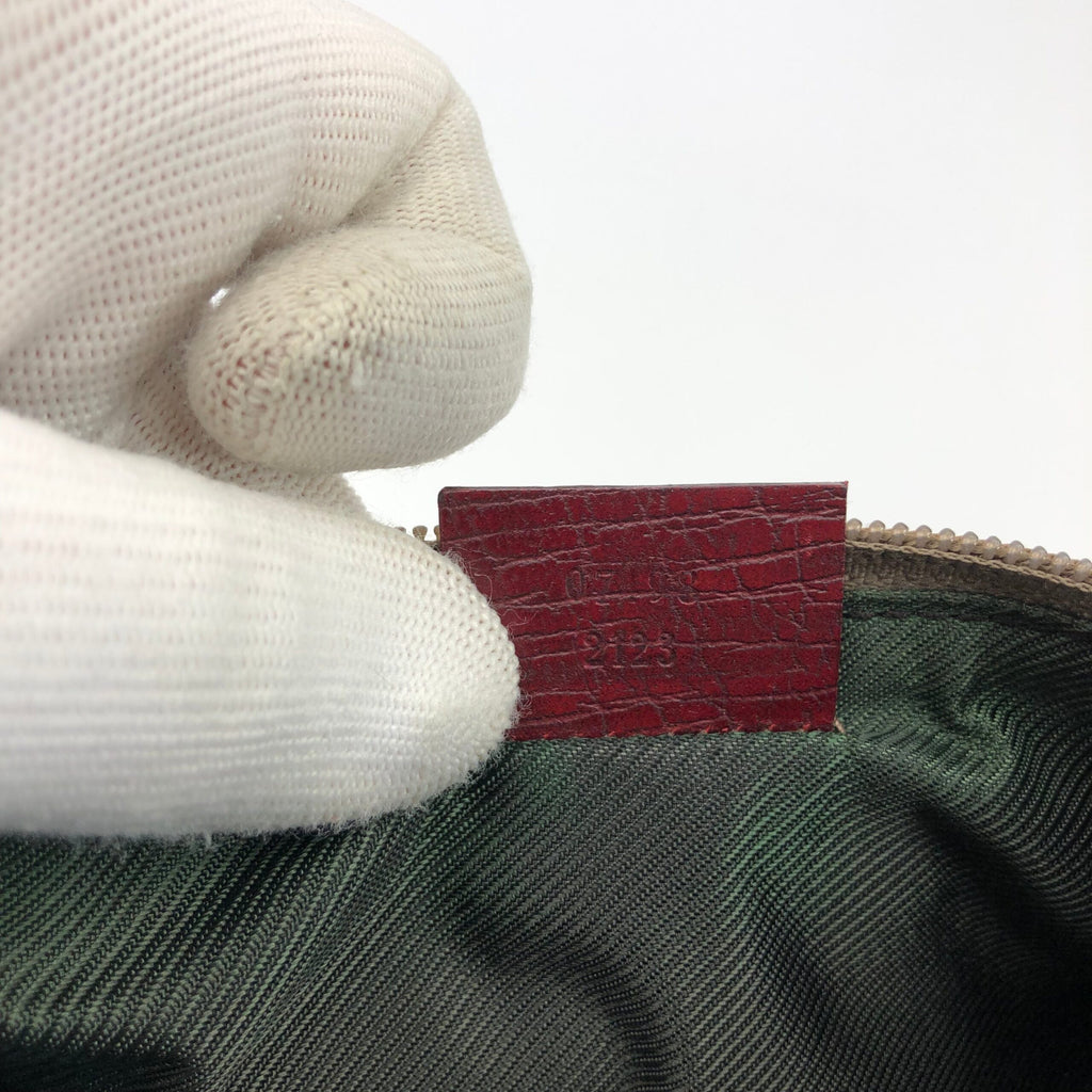 GUCCI MONOGRAM SHOULDER BAG