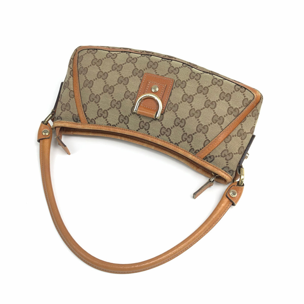 GUCCI MONOGRAM SHOULDER BAG