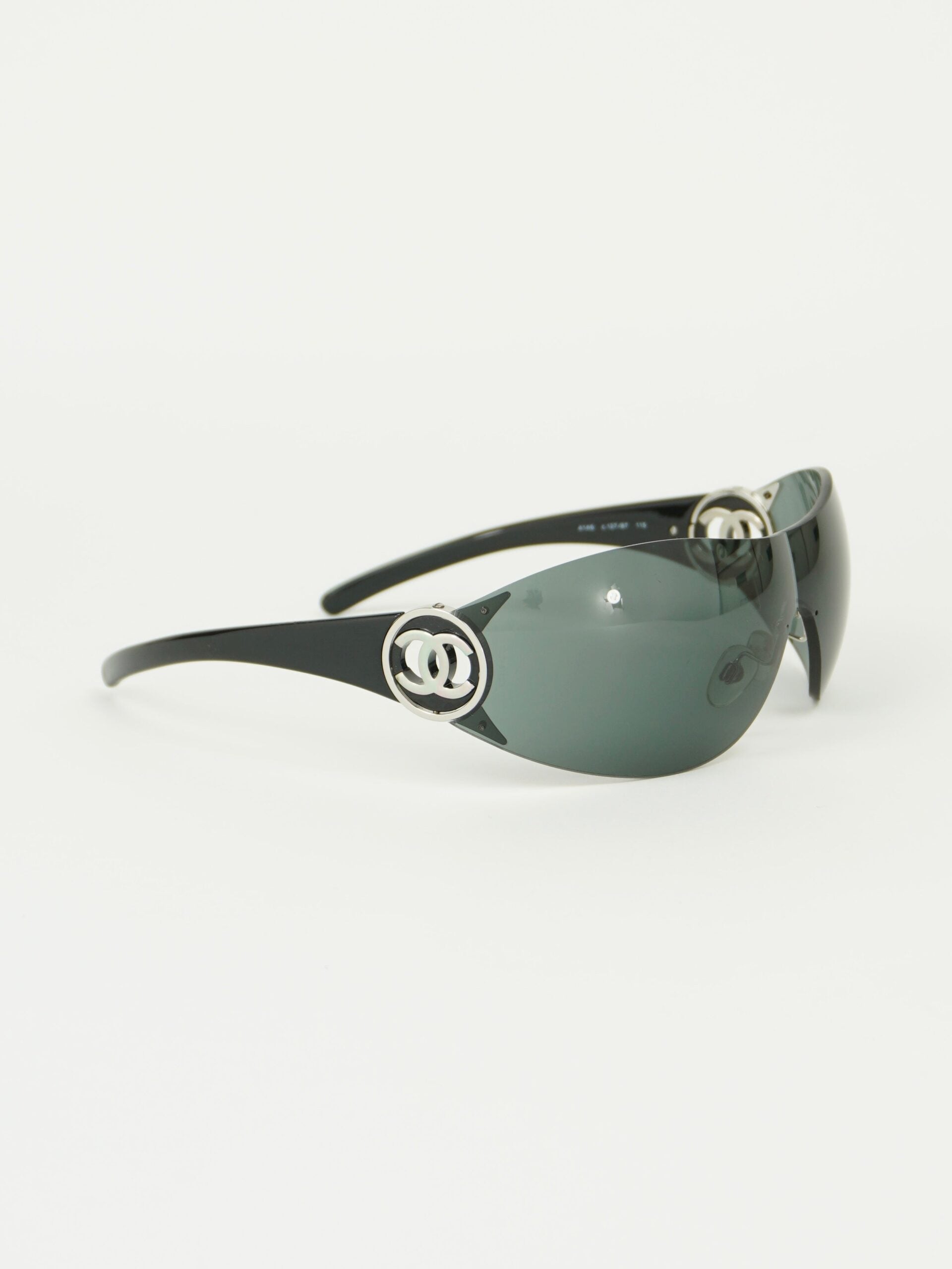 CHANEL RIMLESS CC LOGO SUNGLASSES