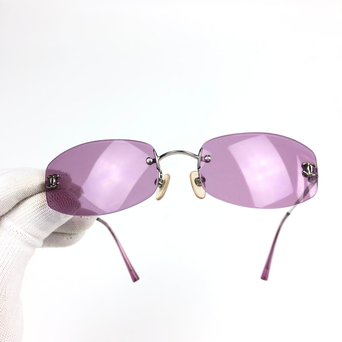 CHANEL RIMLESS SUNGLASSES