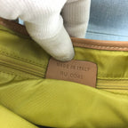 CHRISTIAN DIOR DENIM DOUBLE SADDLE BAG