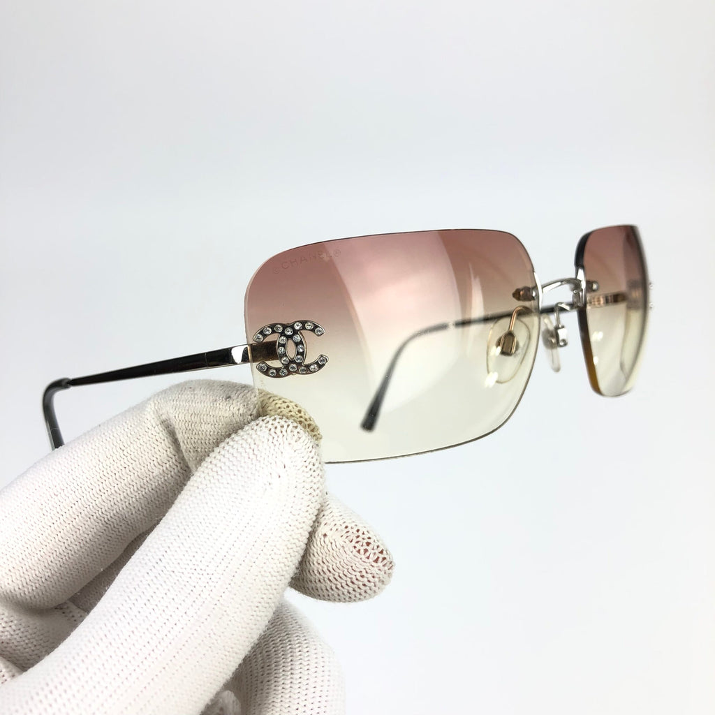 CHANEL RIMLESS SUNGLASSES
