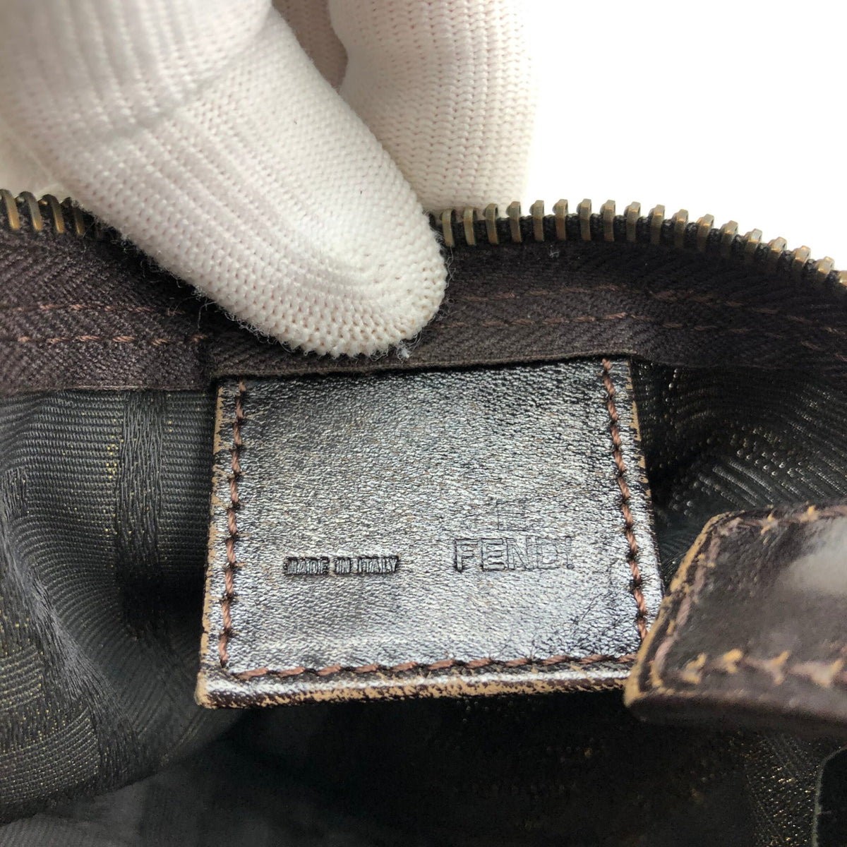 FENDI MONOGRAM CLUTCH BAG