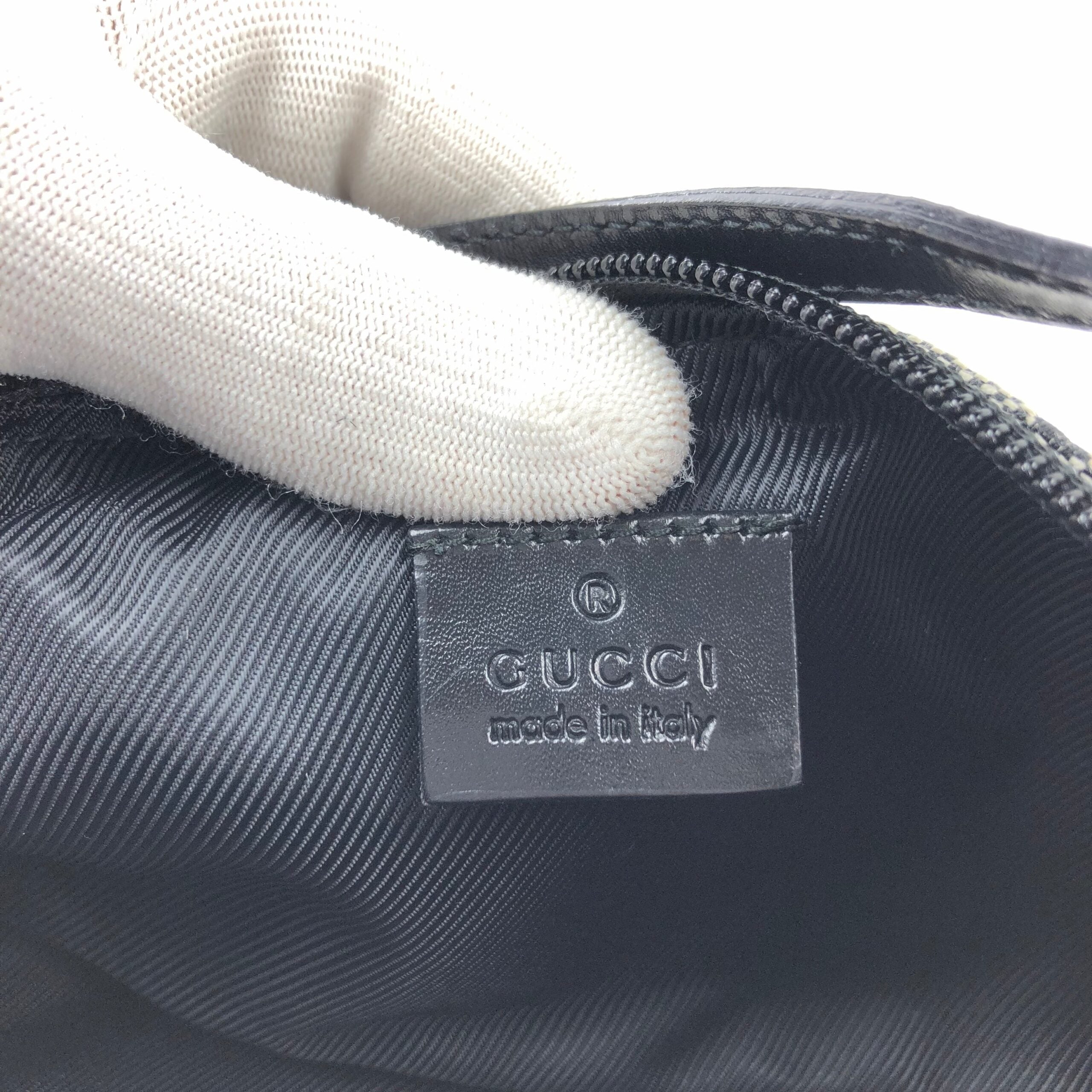 GUCCI MONOGRAM SHOULDER BAG