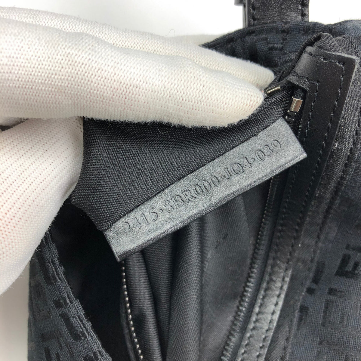 FENDI MONOGRAM BAGUETTE SHOULDER BAG