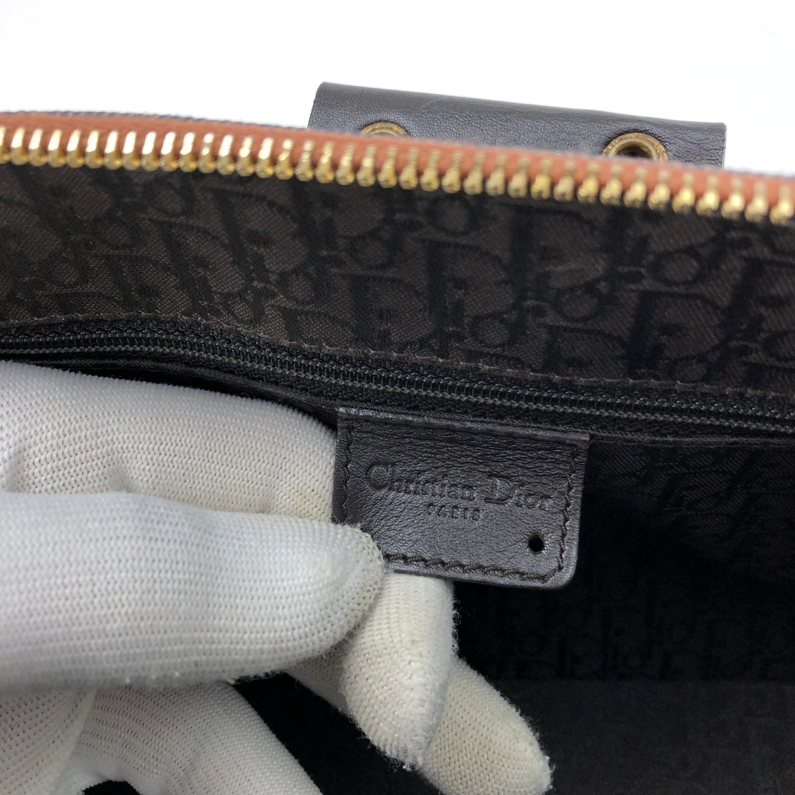 CHRISTIAN DIOR STREET CHIC CROCODILE DENIM BAG