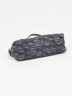 FENDI DENIM ZUCCA SHOULDER BAG