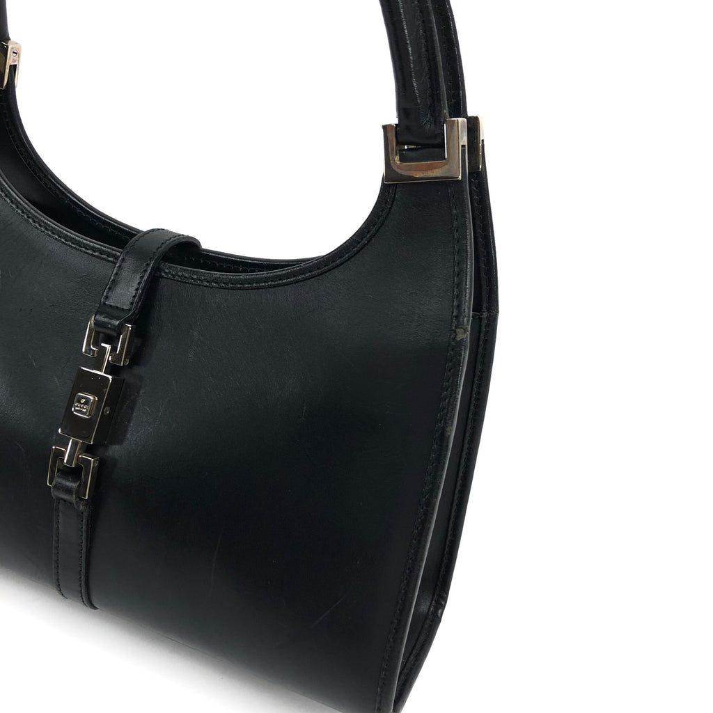 GUCCI JACKIE LEATHER SHOULDER BAG