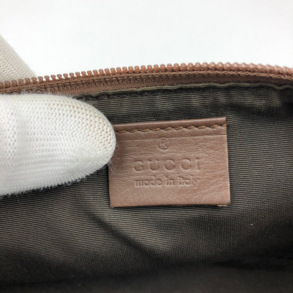 GUCCI MONOGRAM SHOULDER BAG