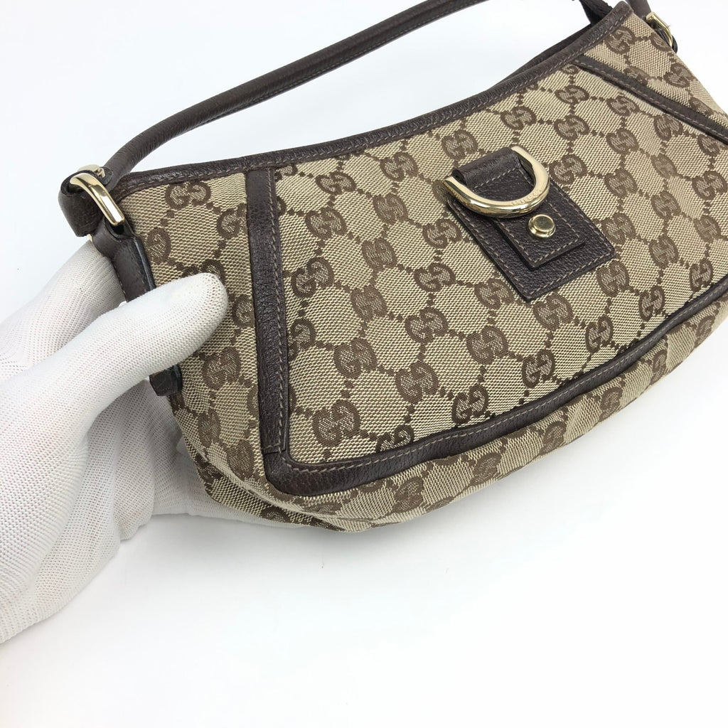 GUCCI MONOGRAM SHOULDER BAG