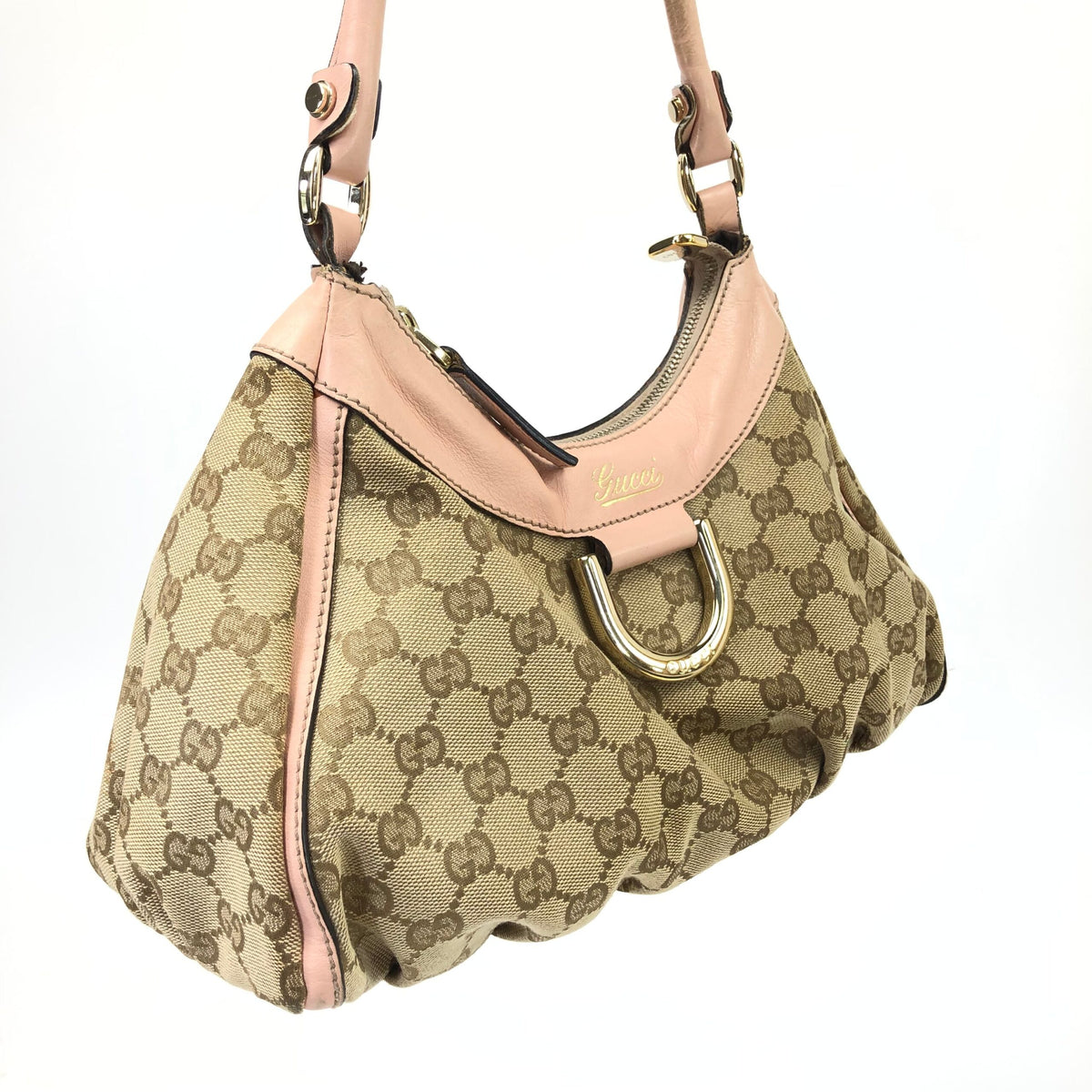 GUCCI ABBEY MONOGRAM SHOULDER BAG