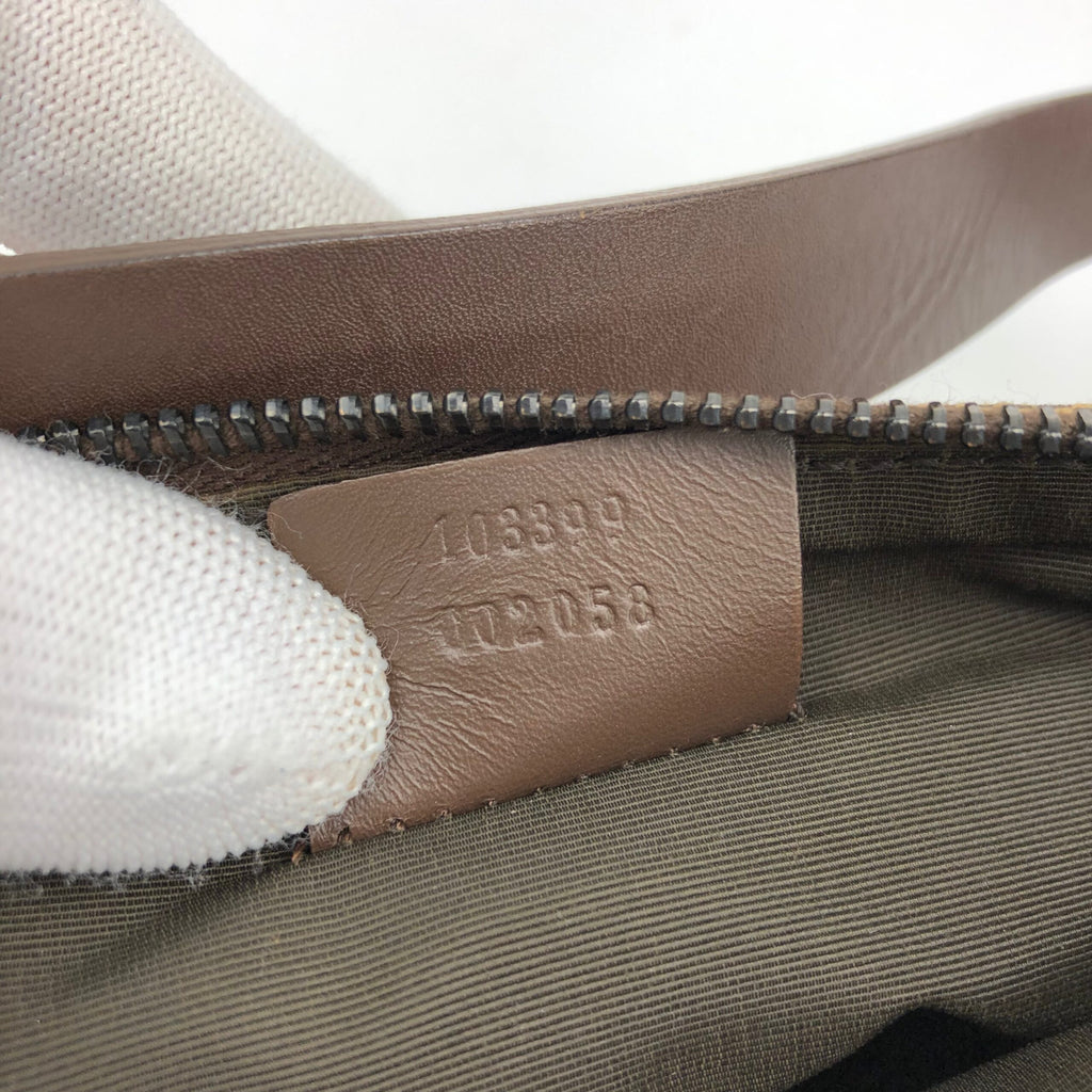 GUCCI MONOGRAM SHOULDER BAG