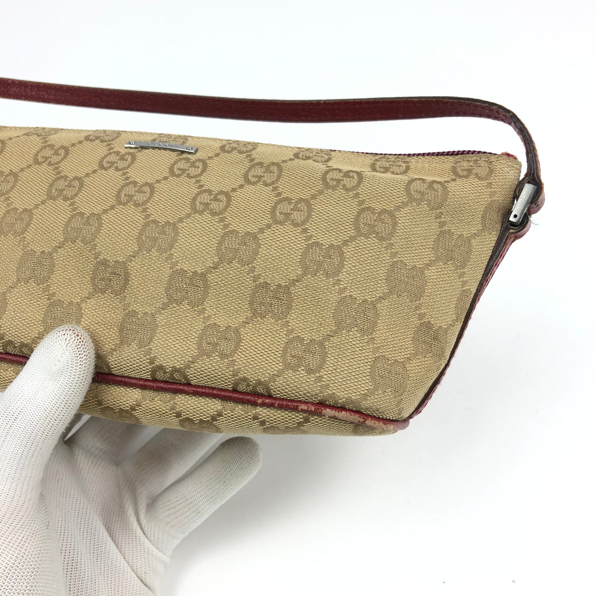 GUCCI MONOGRAM SHOULDER BAG