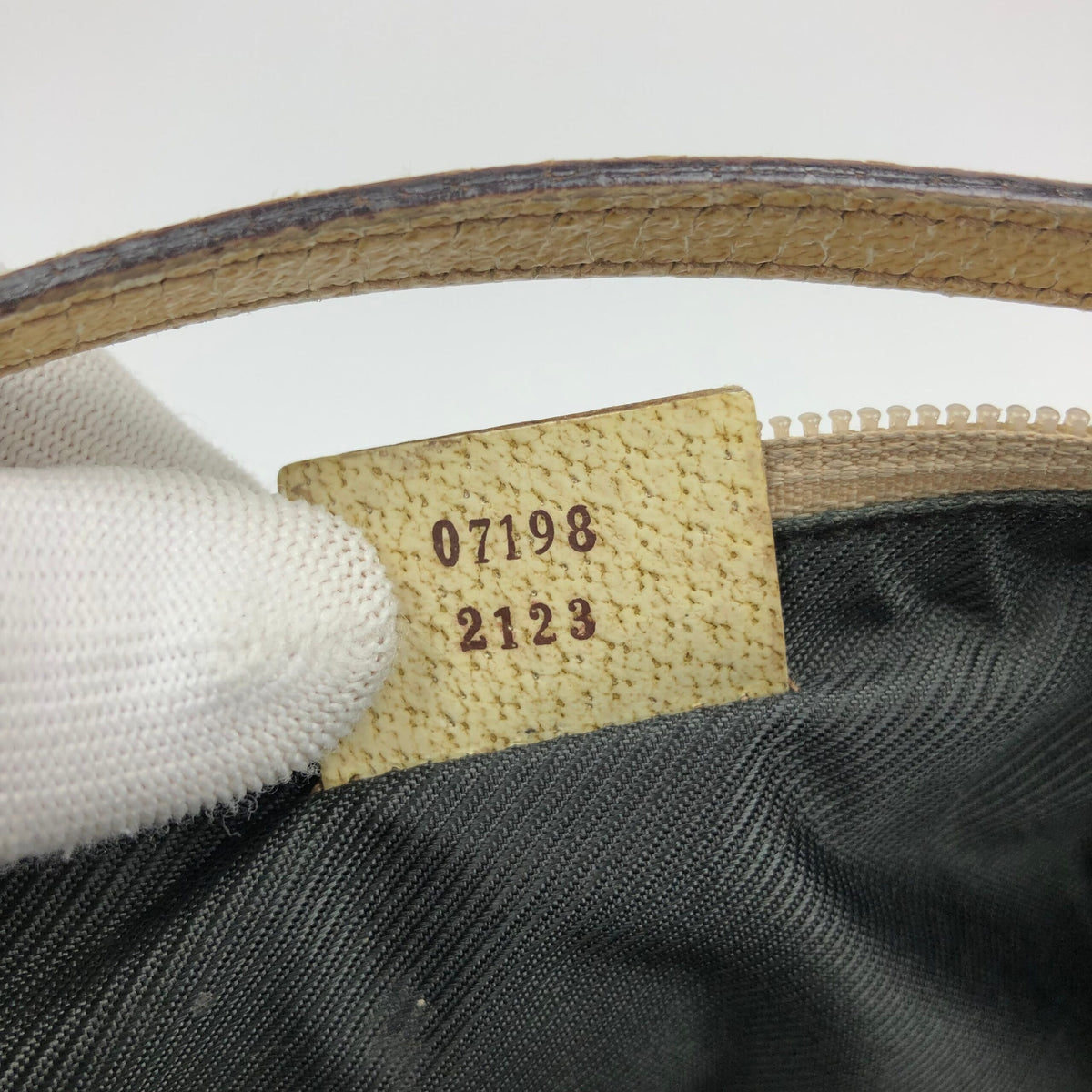 GUCCI MONOGRAM SHOULDER BAG