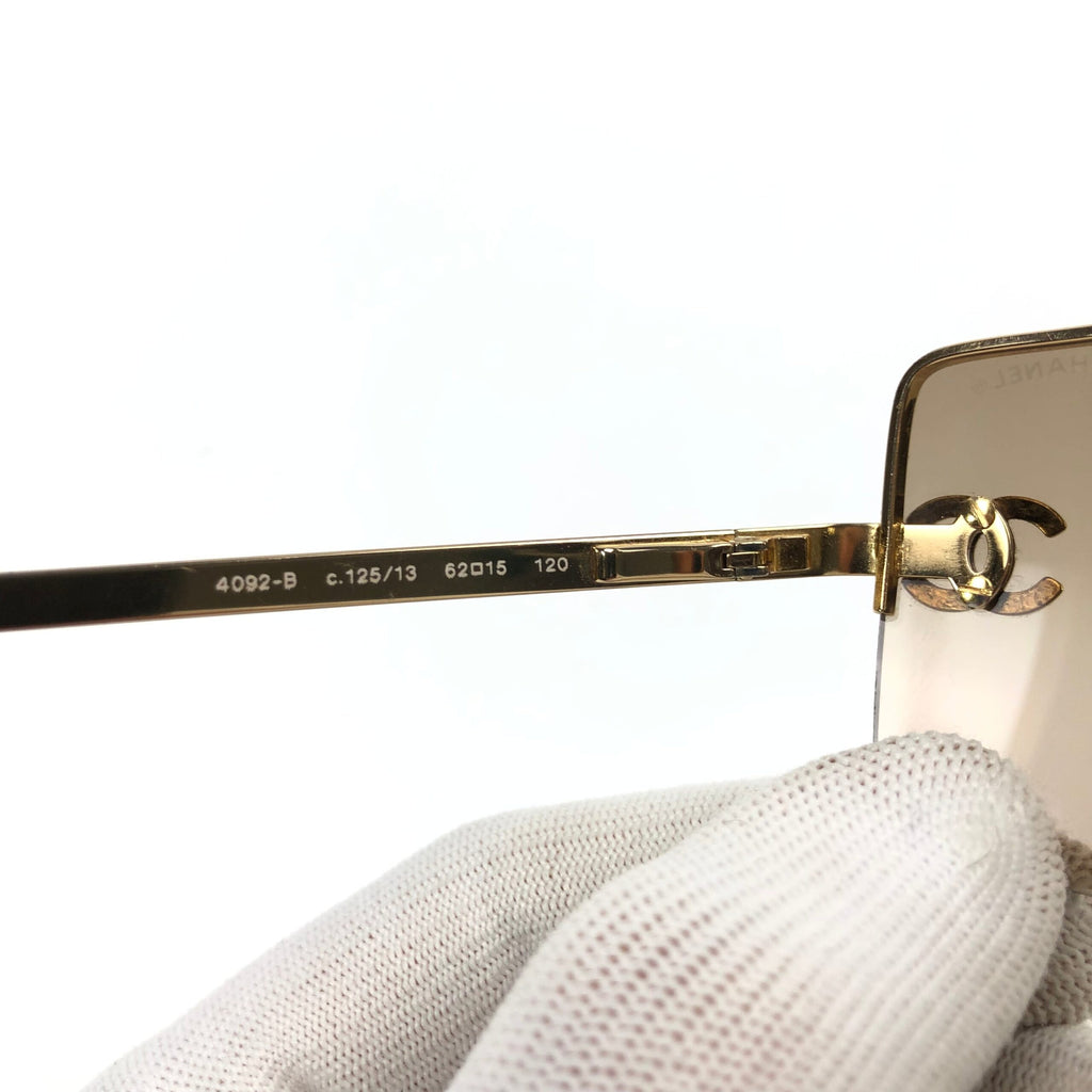 CHANEL RIMLESS SUNGLASSES