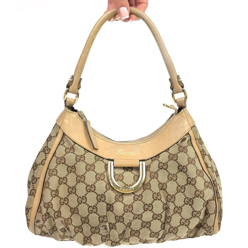 GUCCI MONOGRAM ABBEY SHOULDER BAG