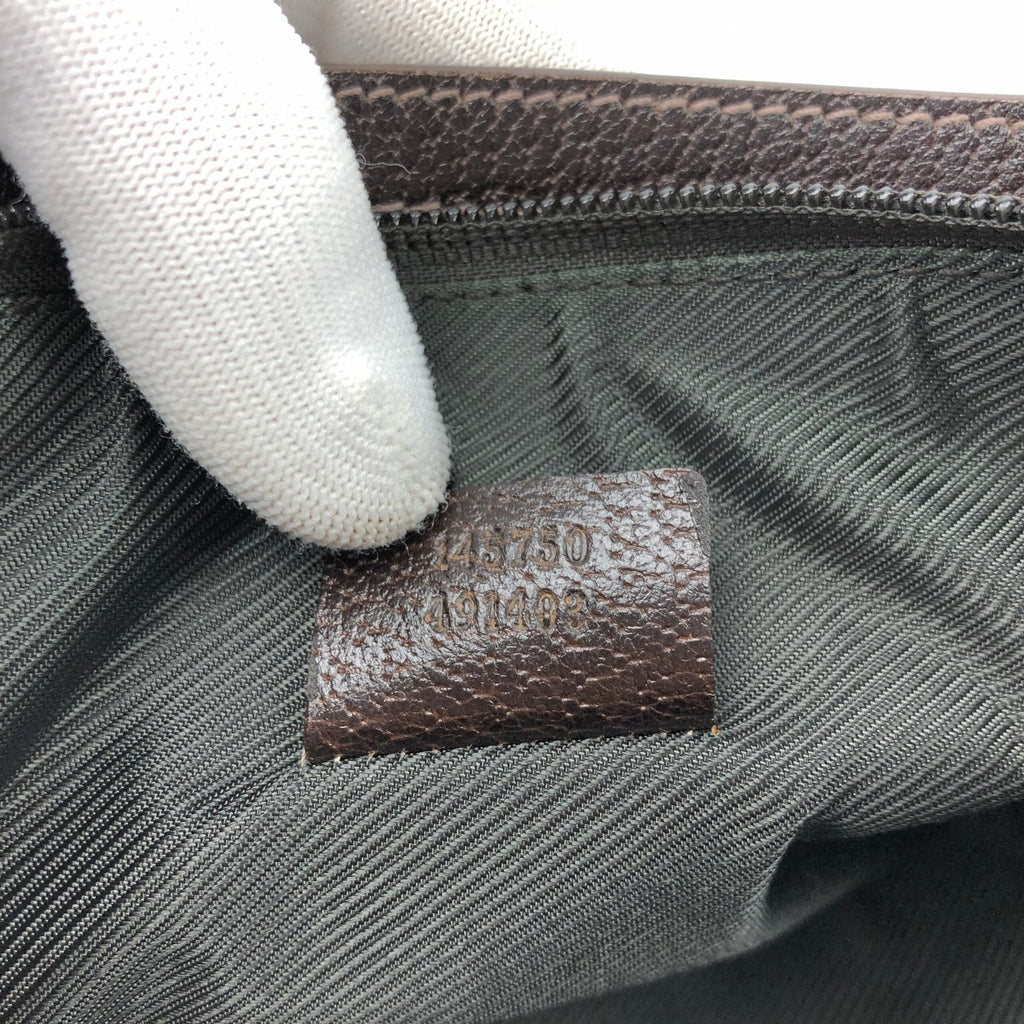 GUCCI MONOGRAM SHOULDER BAG