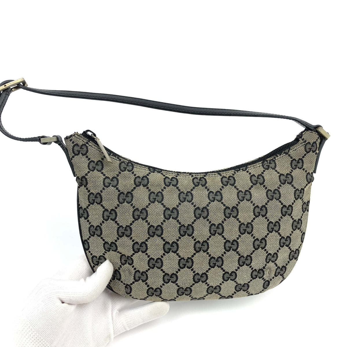 GUCCI MONOGRAM SHOULDER BAG